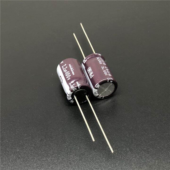 10pcs 100pcs 2 2uF 400V NICHICON PW Series 10x16mm Low Impedance Long