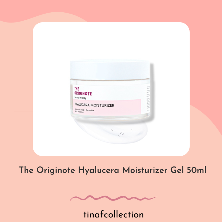 The Originote Hyalucera Moisturizer Gel Lazada Indonesia