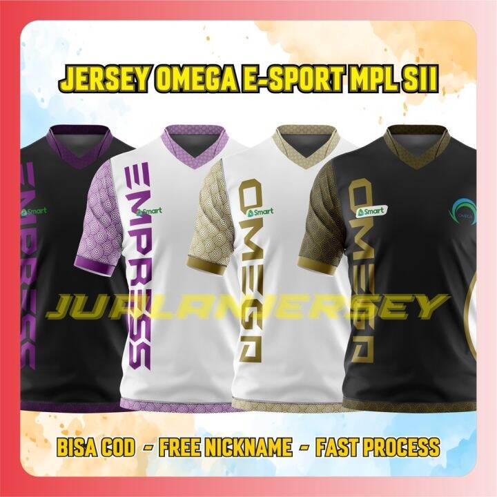 Omega Esport Jersey Mpl Season Free Custom Nickname Lazada Ph