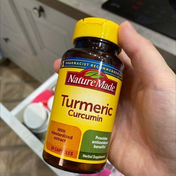 US Nature Made Turmeric Curcumin 60 Capsules 25 Years June Antioxidant