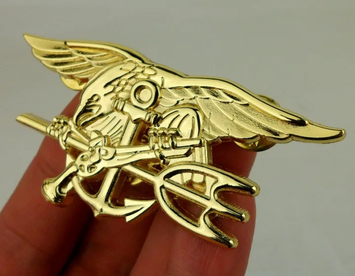 Tomwang2012 U S Navy SEALs Special Warfare Badge Pins US NAVY SEAL