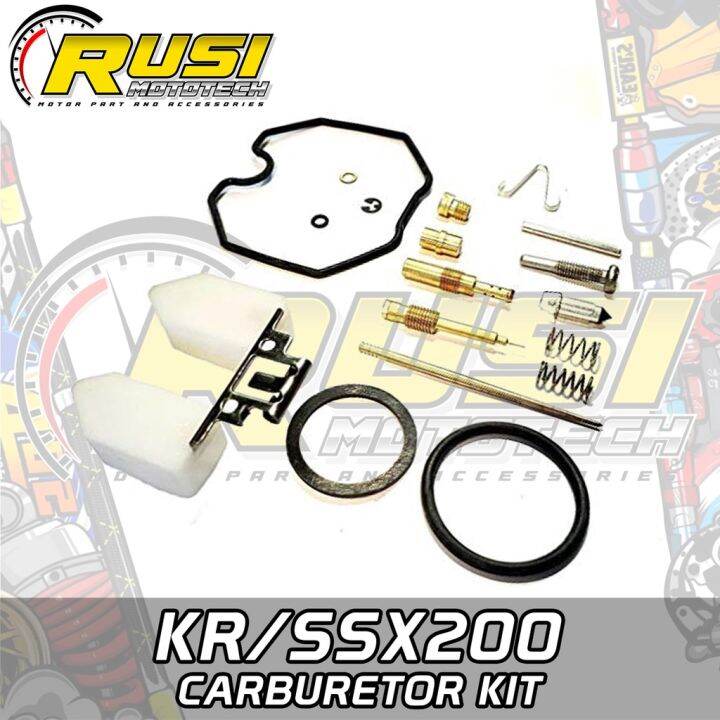 Kr Ssx Tc Carburetor Kit For Rusi Motorcycles Lazada Ph