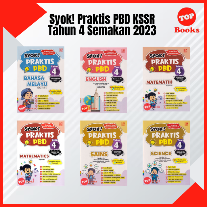 Topbooks Pelangi Buku Latihan Syok Praktis Pbd Tahun Kssr