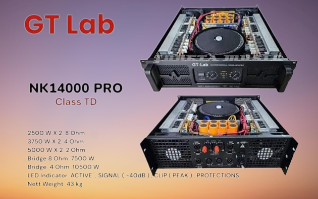 Power Amplifier Gt Lab Nk Pro Nk Pro Original By Rdw