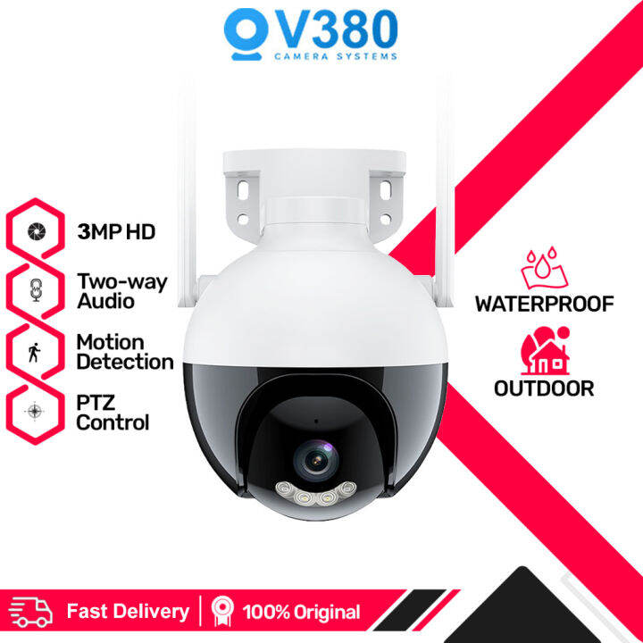 V Pro C Mp Cctv Camera No Need Internet Ptz Outdoor Waterproof K