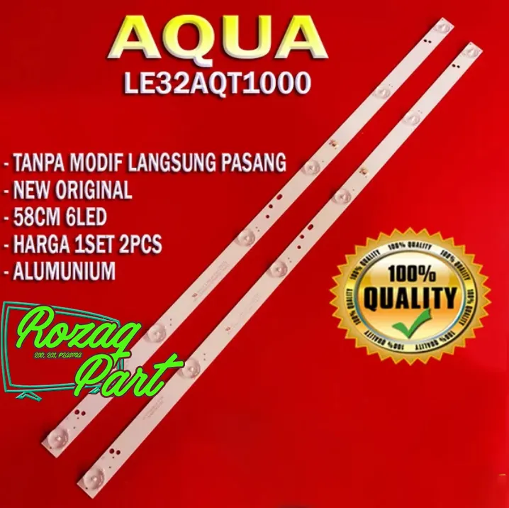 Lampu Backlight Tv Aqua Inch Aqt Led V Lazada Indonesia