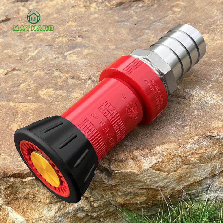 Fire Hose Nozzle For Garden Hose Heavy Duty Fireman Style Garden Hose