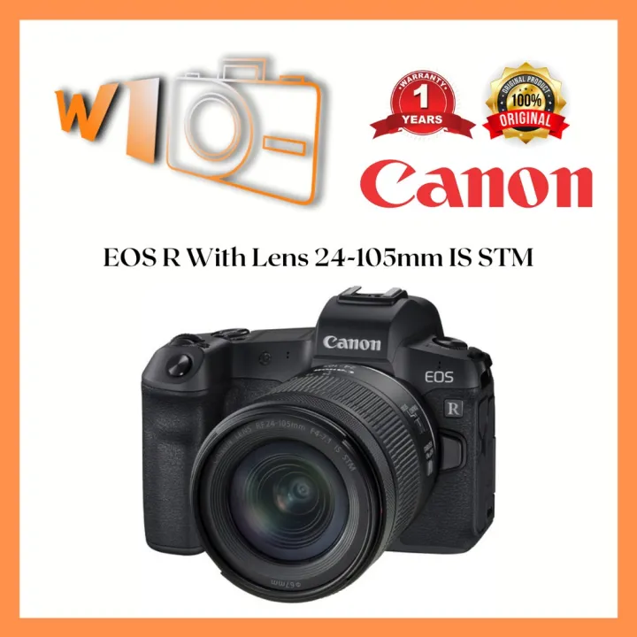 Canon Eos R Kit Rf Mm F Is Stm Lazada Indonesia