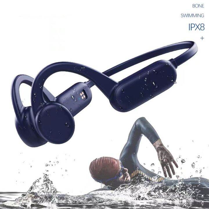 Hanlin Digital Real Bone Conduction Earphones IPX8 IPX4 Waterproof