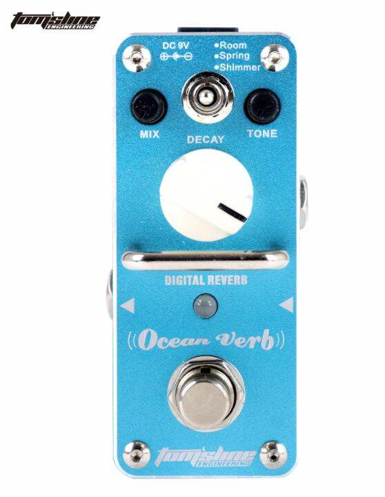 Tomsline AOV 3 Ocean Verb Digital Reverb Pedal เอฟเฟคกตาร เสยง