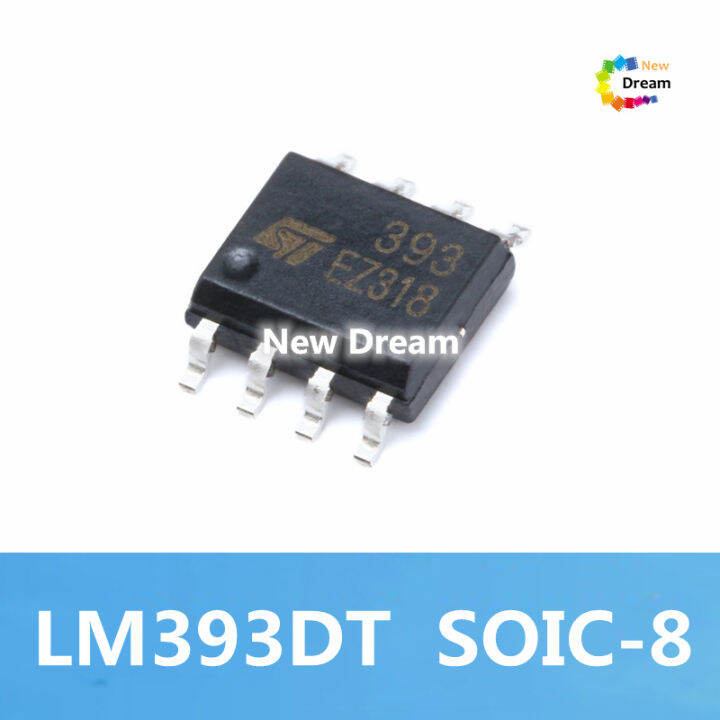 10pcs Original LM393DT SOIC 8 Voltage Comparator IC Chip LM393 Lazada PH