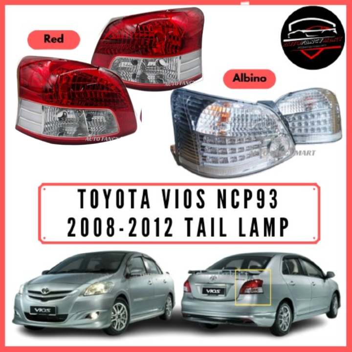 Toyota Vios Ncp Dugong Tail Lamp Taillamp Lazada