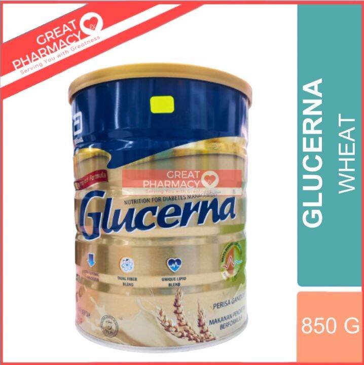 Glucerna Wheat Tin 850g Lazada