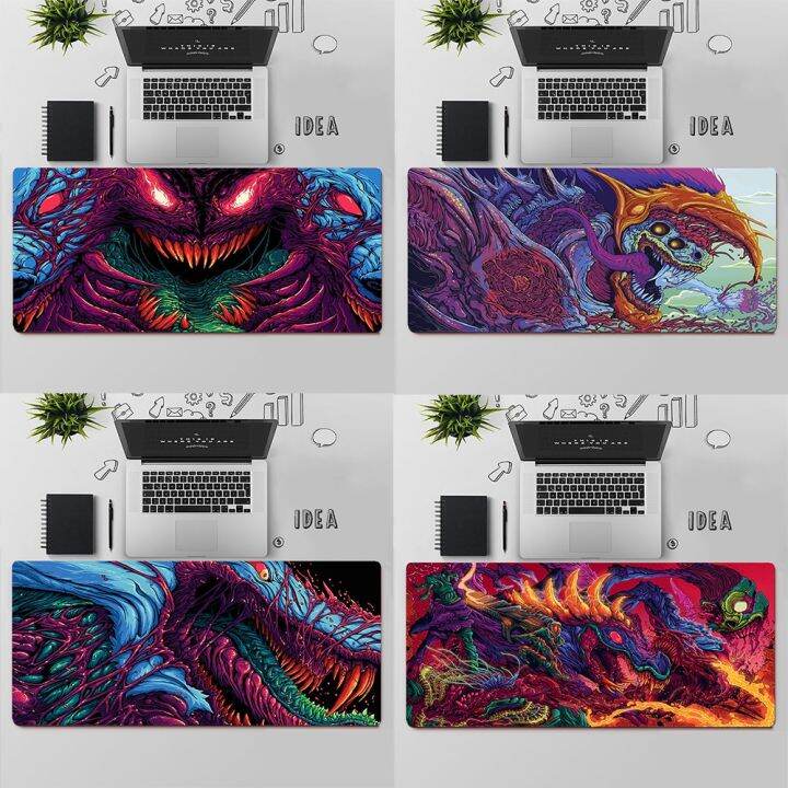 Gaming Mouse Pad Large Mouse Pad Gamer Computer Mouse Mat Hyper Beast