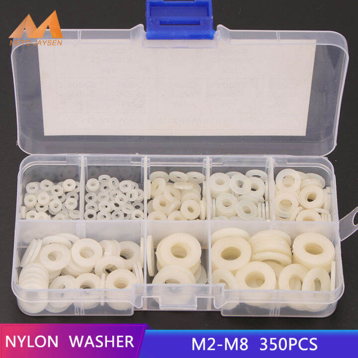 Ready Stock Hard Plastic Nylon Washer Not Soft Flat Gasket Pcs Black