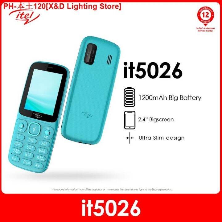 Itel It Basic Keypad Cellphone King Voice Mah Lazada Ph