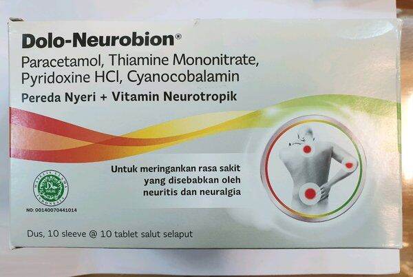 DOLO NEUROBION DOLO NEUROBION Per STRIP Isi 10 Tablet Pereda Nyeri