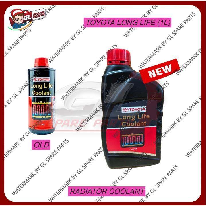 Geniune Original Radiator Coolant Long Life Toyota Litre Red