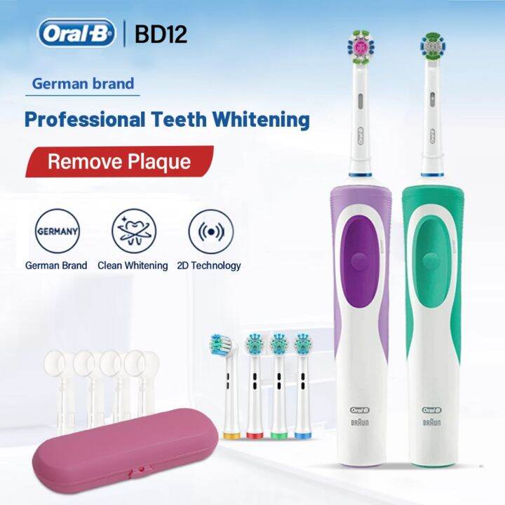 Oral B Electric Toothbrush Vitality Rechargeable Clean Rotating Safe