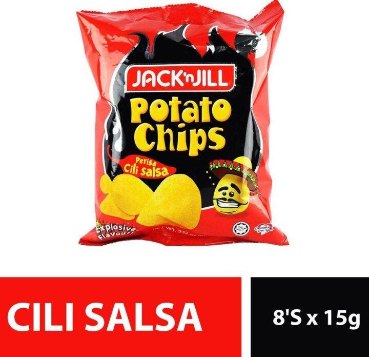 Jack N Jill Potato Chips Fun Packchili Salsa S X G Lazada