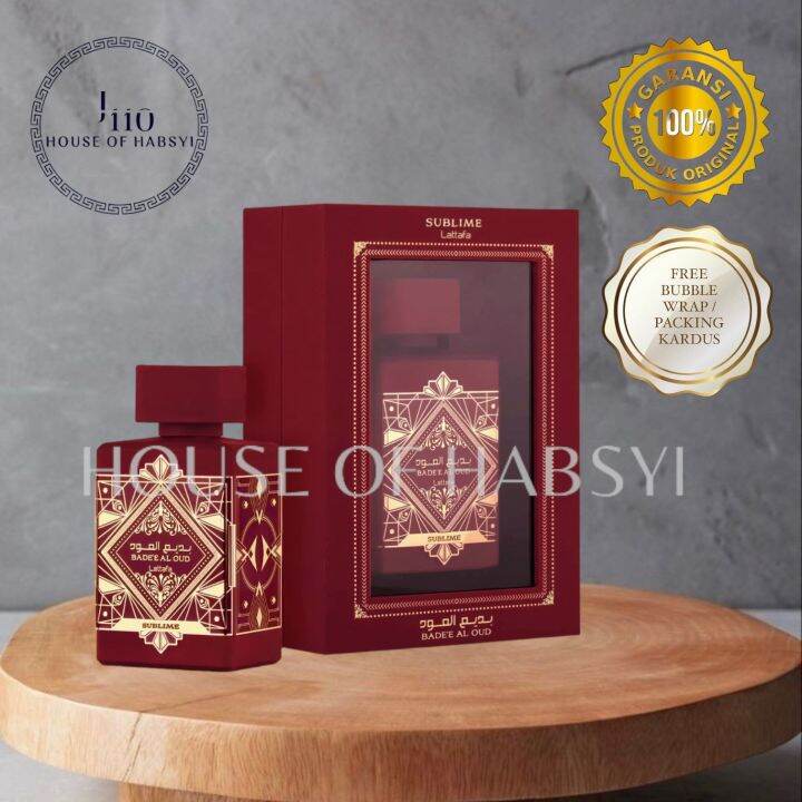 Parfum Badee Al Oud Sublime By Lattafa Edp Ml Badee Parfume Premium