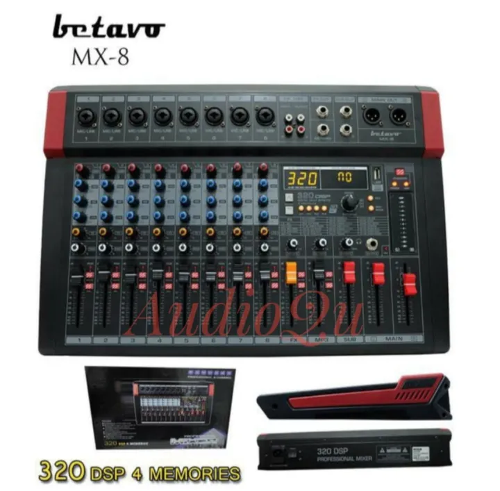 Power Mixer Betavo Mx Mx Channel Original Lazada Indonesia