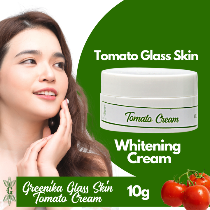 TOMATO GLASS SKIN CREAM Greenika Tomato Glass Skin Cream