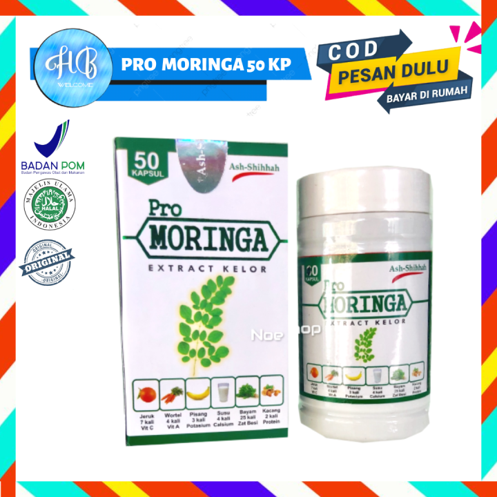 Promo Kapsul Pro Moringa Promoringa Kapsul Extrak Daun Kelor As