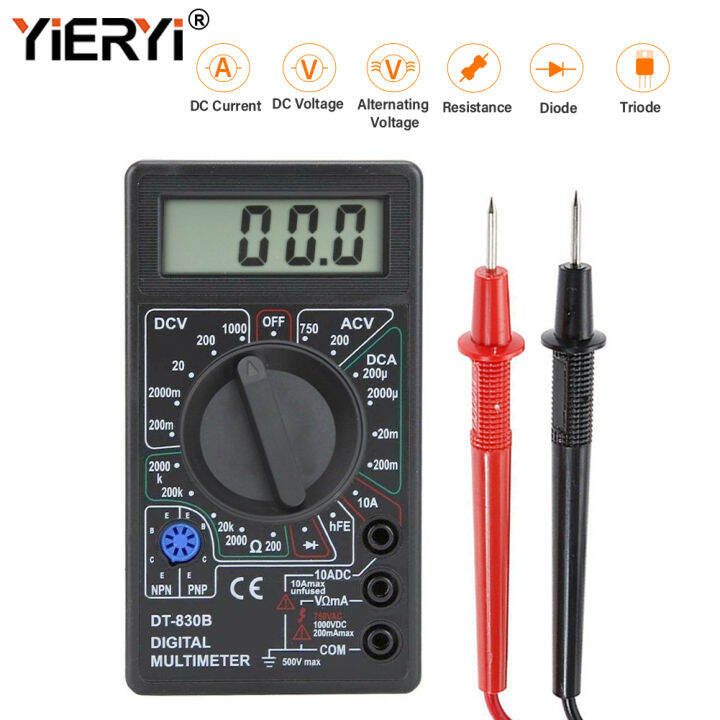 Yieryi DT 830B Digital Multimeter Electric Voltmeter Ammeter Ohm Tester