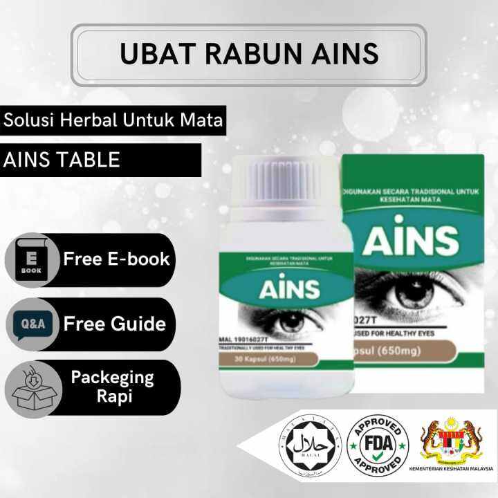 BIG SIZE ORIGINAL HQ AINS VITAMIN MATA SUPPLEMENT MATA RABUN LULUS