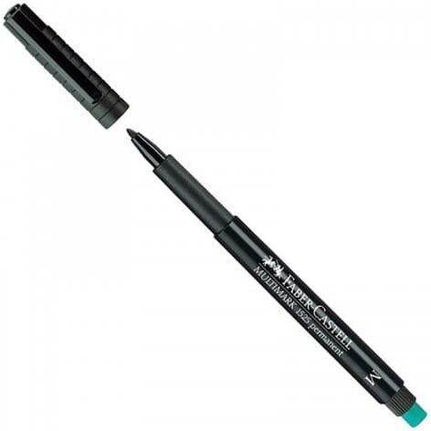 Faber Castell Marker Multimark Permanent M Black Spidol Permanent