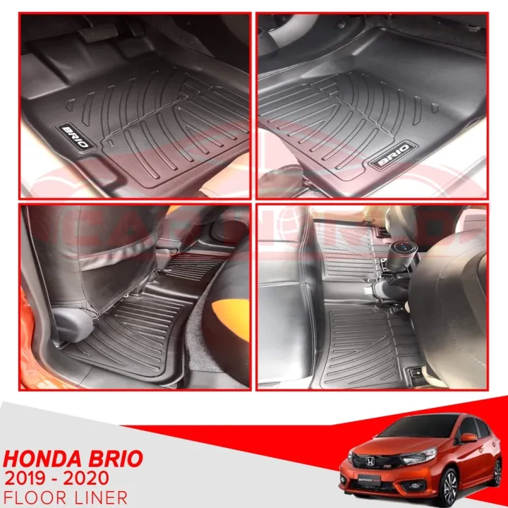 Floor Liner Deep Dish Matting Honda Brio 2019 2020 Lazada PH