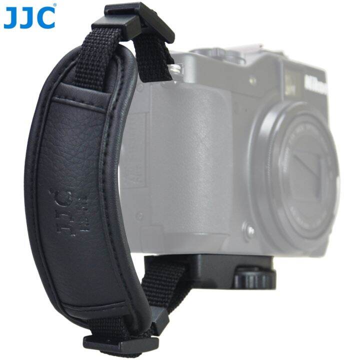 JJC Leather Hand Strap Quick Release Grip Wrist Belt DSLR Accessories