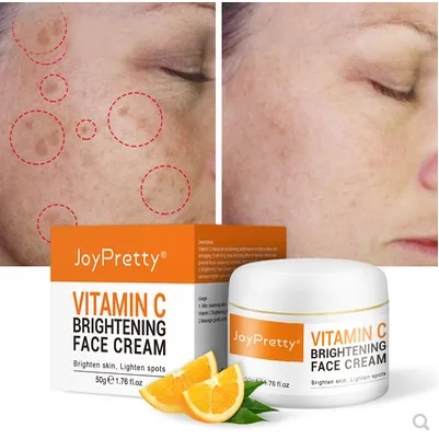 Joypretty Vitamin C Brightening Face Cream Whitening Moisturizing Fade