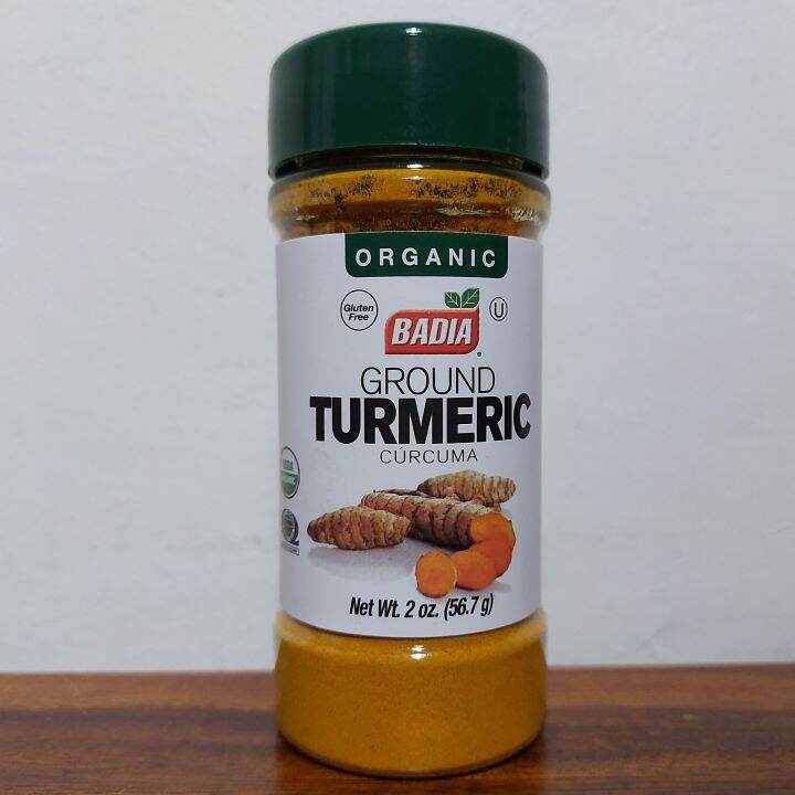 Badia Organic Ground Turmeric Powder 56 7g 2oz Lazada PH