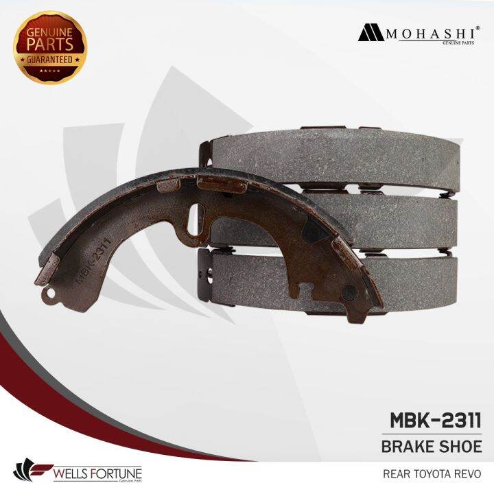 Toyota Revo Mohashi Brake Shoe Rear Pcs Lazada Ph