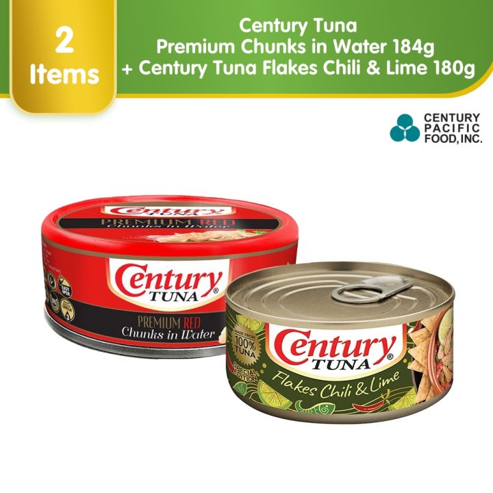 Century Tuna Premium Chunks In Water G Century Tuna Flakes Chili