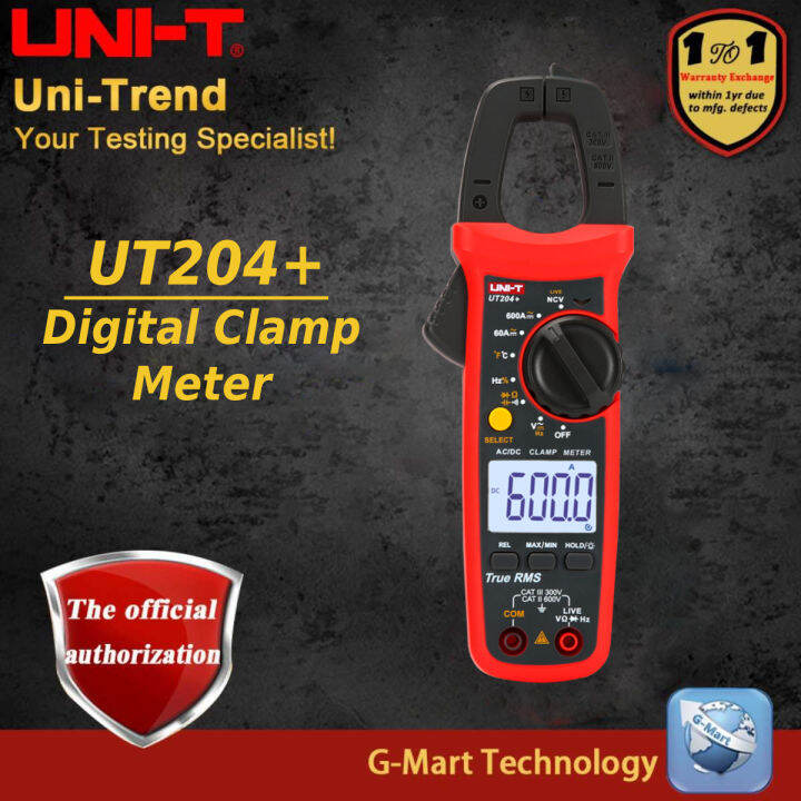 Uni T Ut Digital Clamp Meter Lazada