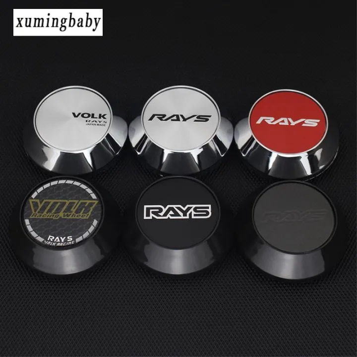 Xuming Pcs Rays Wheel Covers Mm Od Mm Id Volk Racing Wheel Caps