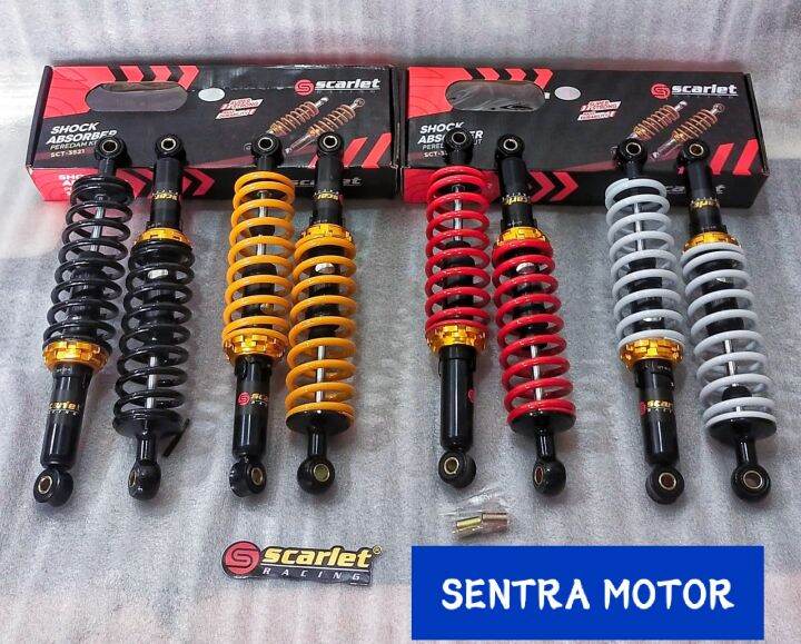 Shock Belakang Bebek Ukuran Scarlet Shockbreaker Jupiter Z Mm