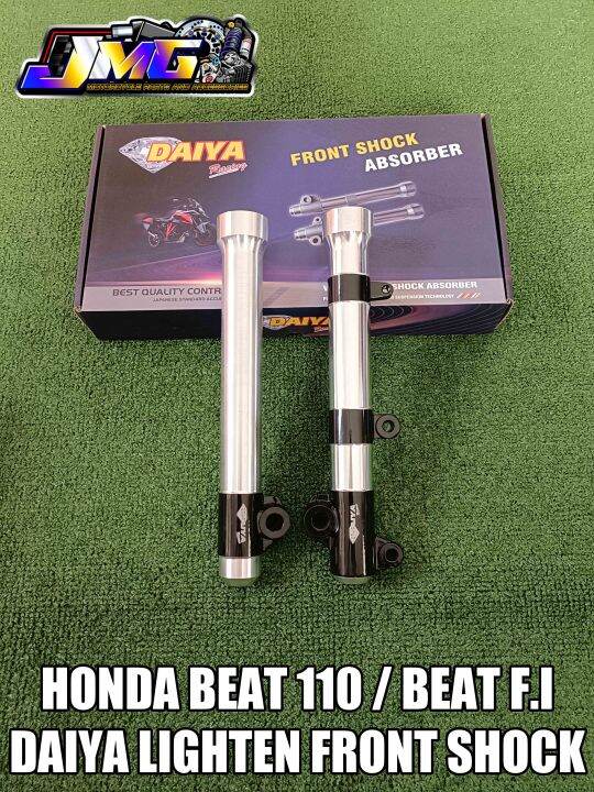 LIGHTEN FRONT SHOCK DAIYA HONDA BEAT 110 CARB BEAT F I BLACK Lazada PH