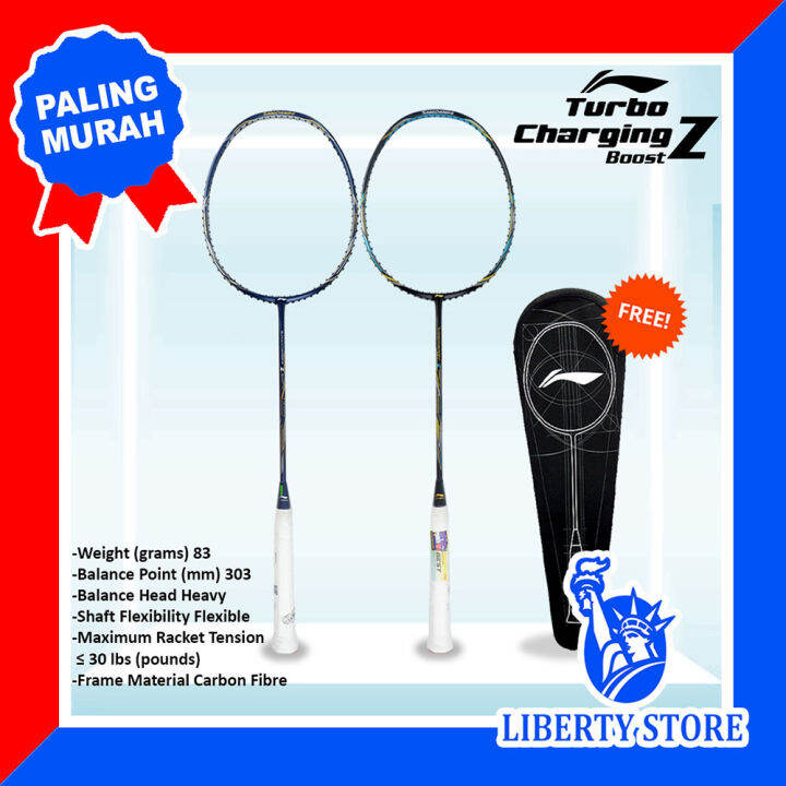 Raket Badminton LINING TURBO CHARGING Z BOOST TAS Lazada Indonesia