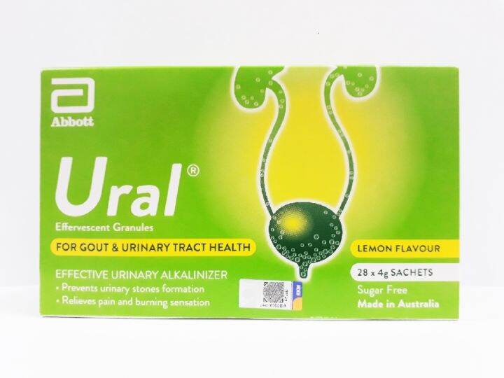 Ural Effervescent Granules Lemon Flavour 28 X 4g EXP 07 2024 Lazada