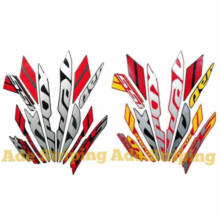 Stiker Striping Lis Les Body Motor Yamaha Aerox Vva Sticker