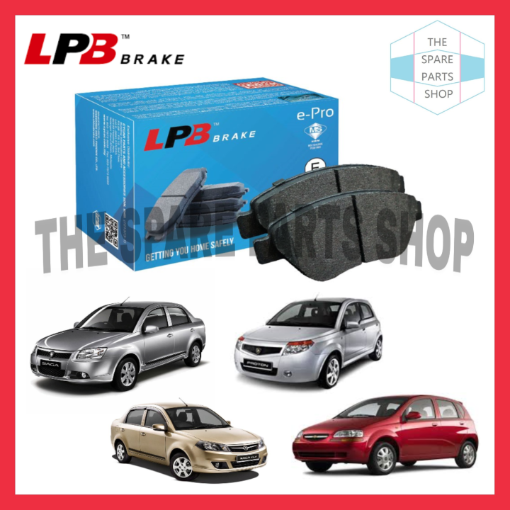 PROTON SAGA BLM SAVVY CHEVROLET AVEO 1 5 FRONT LPB DISC BRAKE PAD