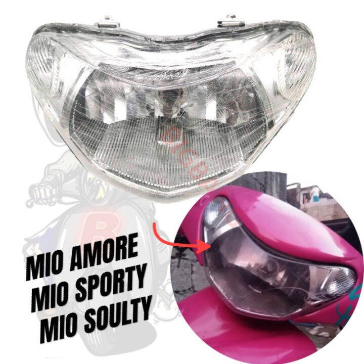 BIGBANG Motorcycle Mio Amore Headlight Assembly Lens For Mio Sporty Mio