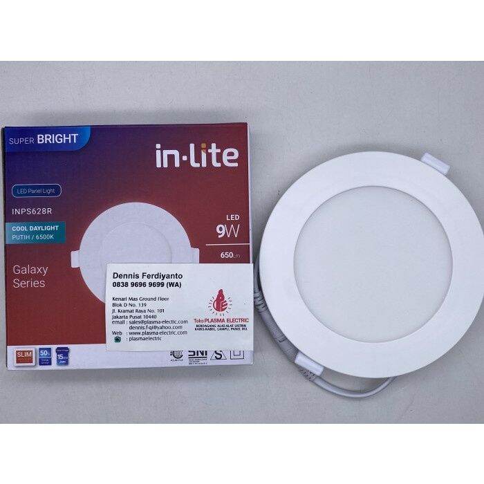 Led Panel Inps R Watt Inlite In Lite Bulat Lampu Down Light