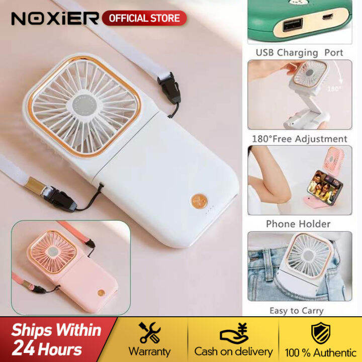 Noxier Mah Powerbank Mini Foldable Handheld Usb Rechargeable