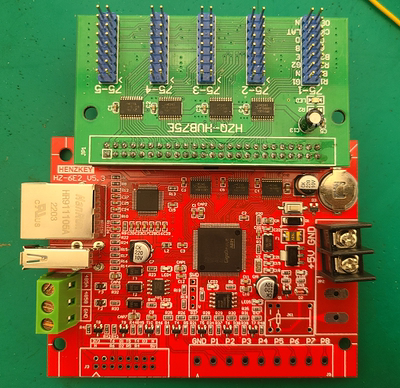 LED Control Card PLC Modules RTU ModbusTCP LED Display Control HJ212