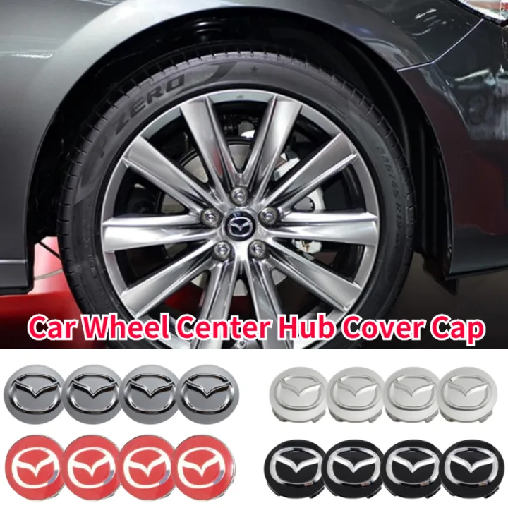 525660mm Car Badge Styling Wheel Center Hub Cover Cap For Mazda Atenza